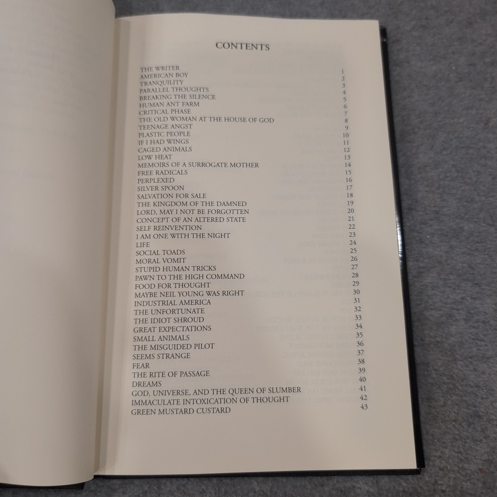 Strange Dreams Derek Welsh Poetry‎ Writings 1996 First Edition Hardcover MIP - Picture 4 of 6